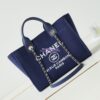 Replica Chanel Small Tote 2 in 1 Mixed Fibres, Calfskin Deauville Bag AS3257 Creme White 2