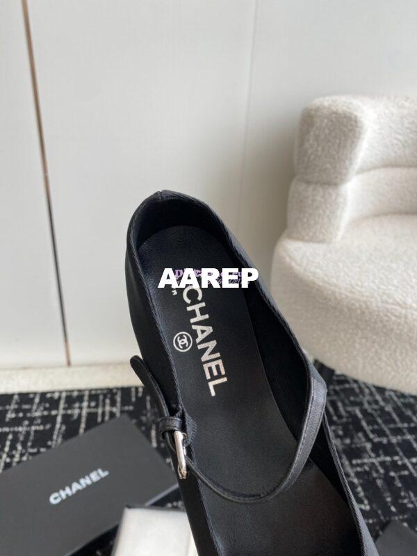 Replica Chanel 24C Mary Jane Grosgrain & Diamanté G45473 7