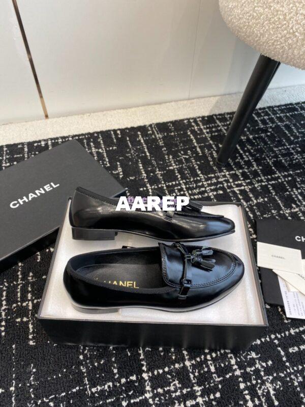 Replica Chanel 24C Calfskin Moccasin Loafer with Tassels G45407 5