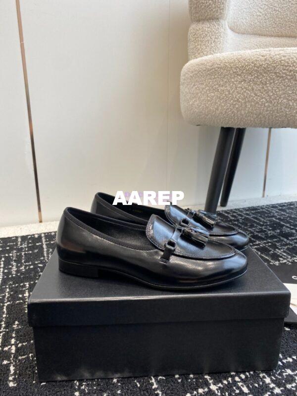 Replica Chanel 24C Calfskin Moccasin Loafer with Tassels G45407 7
