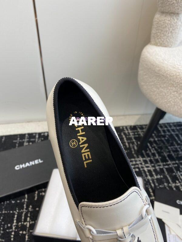 Replica Chanel 24C Calfskin Moccasin Loafer with Tassels G45407 15