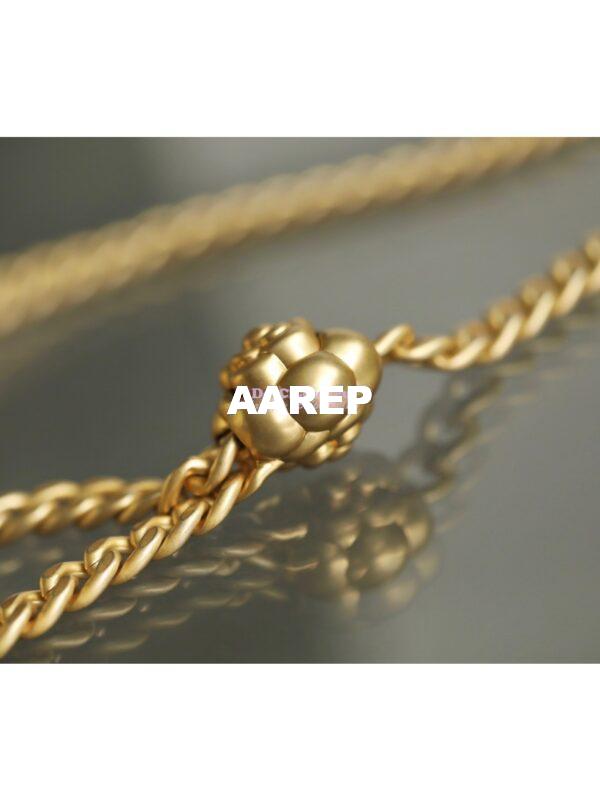 Replica Chanel 23C Mini Vanity With Camellia Crush Charm Chain in Lambskin AP3300 Light Yellow 8