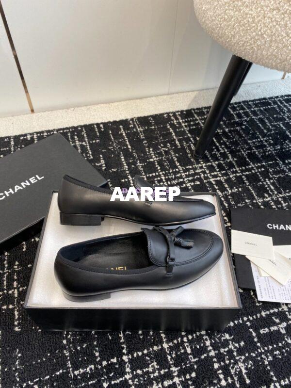 Replica Chanel 24C Calfskin Moccasin Loafer with Tassels G45407 26