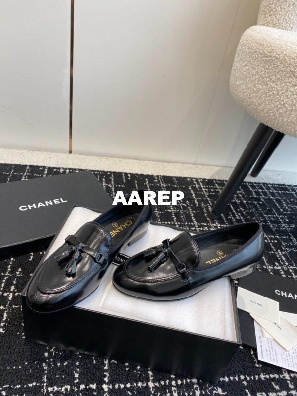 Replica Chanel 24C Calfskin Moccasin Loafer with Tassels G45407 27