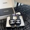 Replica Chanel Vintage Ballerina in Lambskin with Square Toe 1990 2