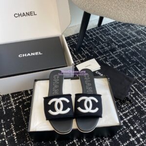 Replica Chanel 24C CC Open Toe Sandals G45402