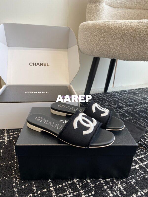 Replica Chanel 24C CC Open Toe Sandals G45402 6