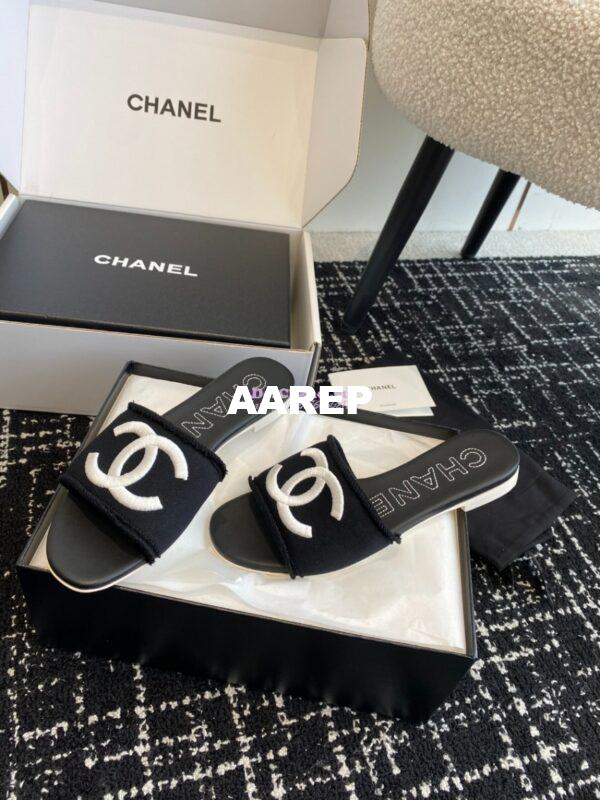 Replica Chanel 24C CC Open Toe Sandals G45402 9