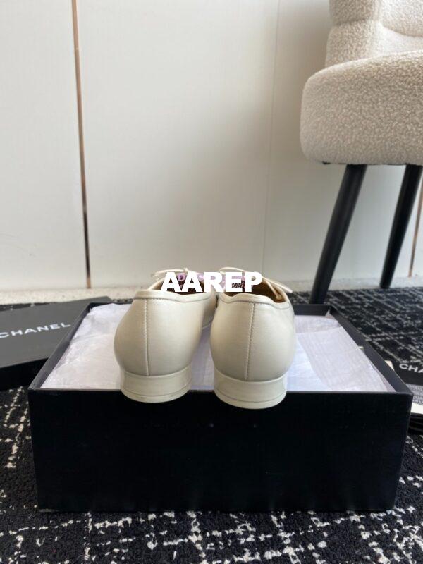 Replica Chanel Vintage Ballerina in Lambskin with Square Toe 1990 31