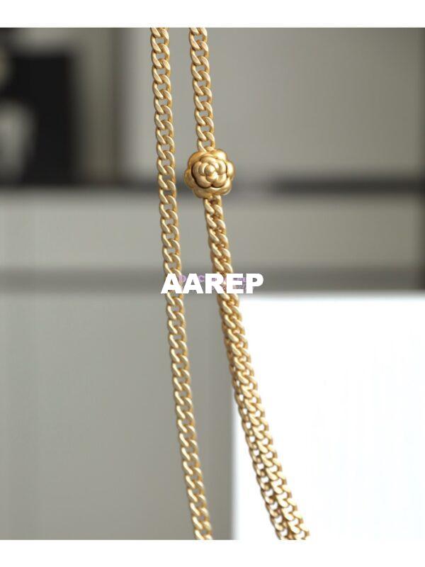 Replica Chanel 23C Mini Vanity With Camellia Crush Charm Chain in Lambskin AP3300 Black 7