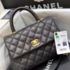 Replica Chanel Small Trendy CC A92236 Black Flap Bag With Metal Plate 2