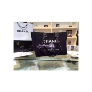 Replica Chanel Toile Shopping Bag Denim 2