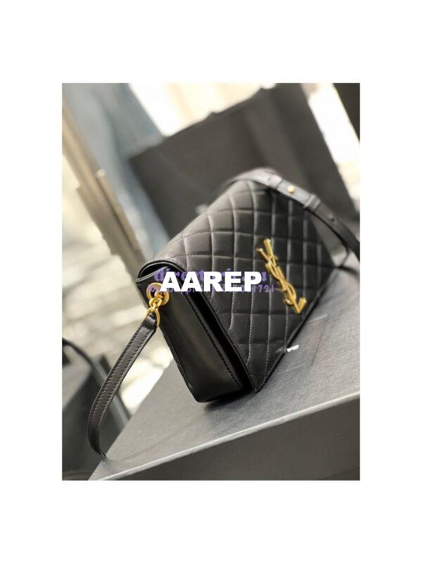 Replica YSL Saint Laurent Kate 99 Supple In Quilted Lambskin Black 676628 7
