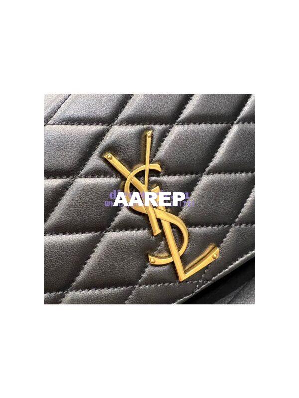 Replica YSL Saint Laurent Kate 99 Supple In Quilted Lambskin Black 676628 8