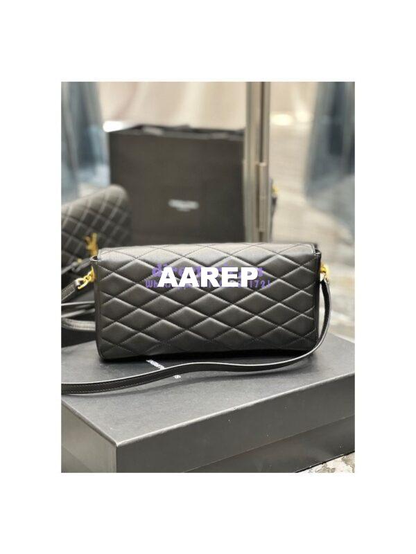 Replica YSL Saint Laurent Kate 99 Supple In Quilted Lambskin Black 676628 11