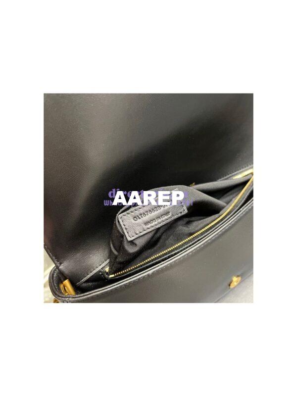 Replica YSL Saint Laurent Kate 99 Supple In Quilted Lambskin Black 676628 14