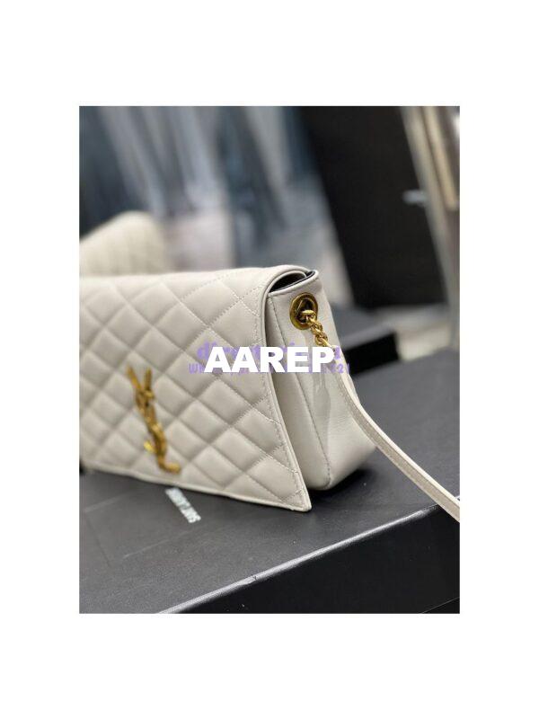 Replica YSL Saint Laurent Kate 99 Supple In Quilted Lambskin White 676628 7