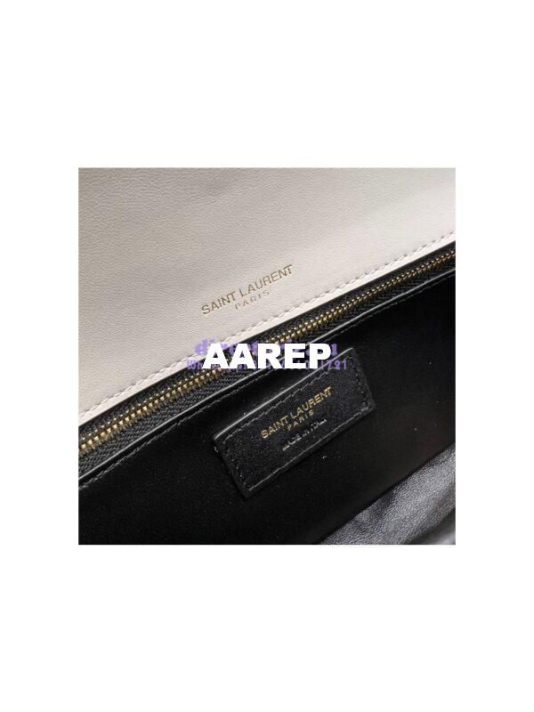 Replica YSL Saint Laurent Kate 99 Supple In Quilted Lambskin White 676628 14