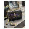 Replica Saint Laurent YSL Kaia Satchel In Smooth Vintage Leather 619740 Milk 2