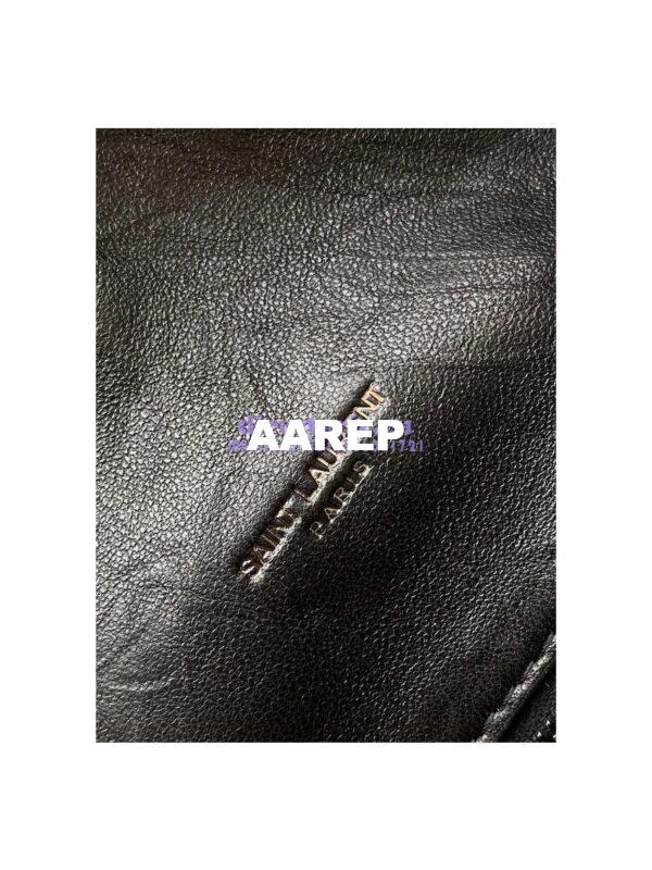 Replica Saint Laurent YSL Puffer Medium Bag In Quilted Wrinkled Matte Leather 5774751 Black 10