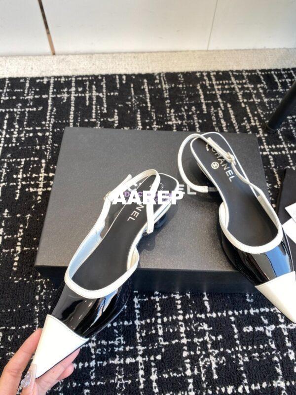 Replica Chanel 24C Coco Slingback Patent Calfskin with Tip Toe G45376 17