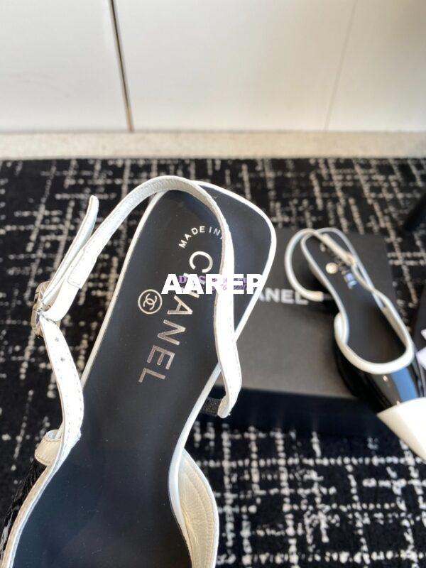 Replica Chanel 24C Coco Slingback Patent Calfskin with Tip Toe G45376 19