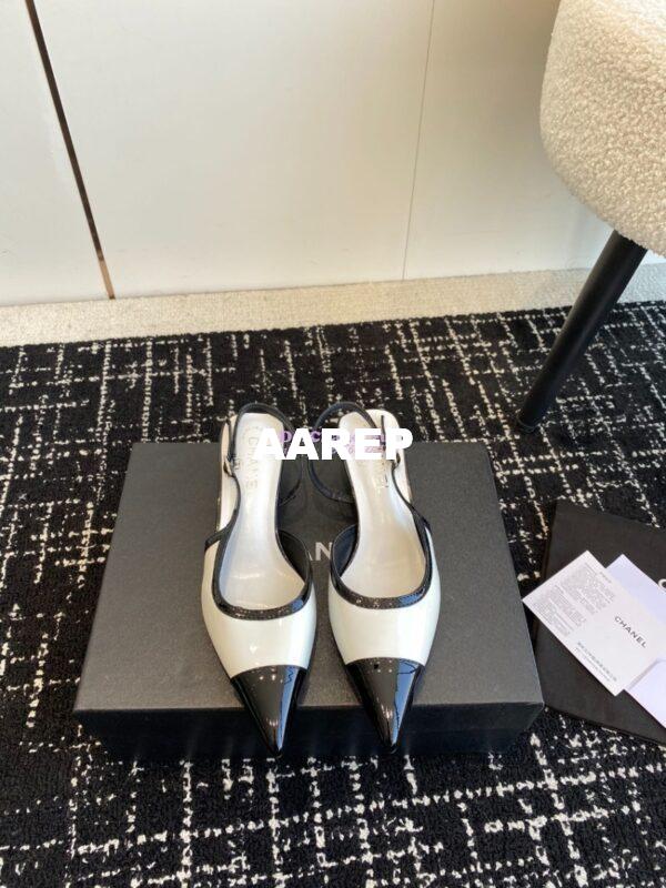 Replica Chanel 24C Coco Slingback Patent Calfskin with Tip Toe G45376 22