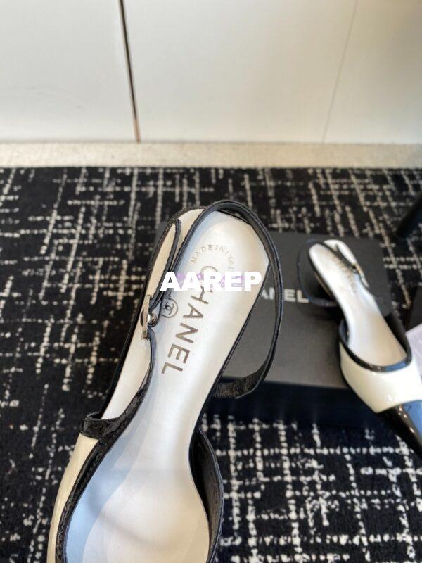 Replica Chanel 24C Coco Slingback Patent Calfskin with Tip Toe G45376 26