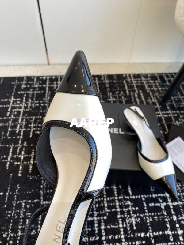 Replica Chanel 24C Coco Slingback Patent Calfskin with Tip Toe G45376 27