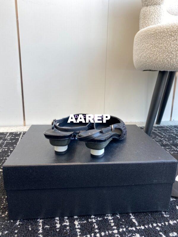 Replica Chanel 24C Coco Slingback Tweed & Patent Calfskin with Tip Toe G45376 25