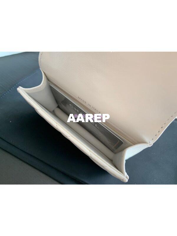 Replica Chanel Jewel Hook Card Holder AP2397 White 10
