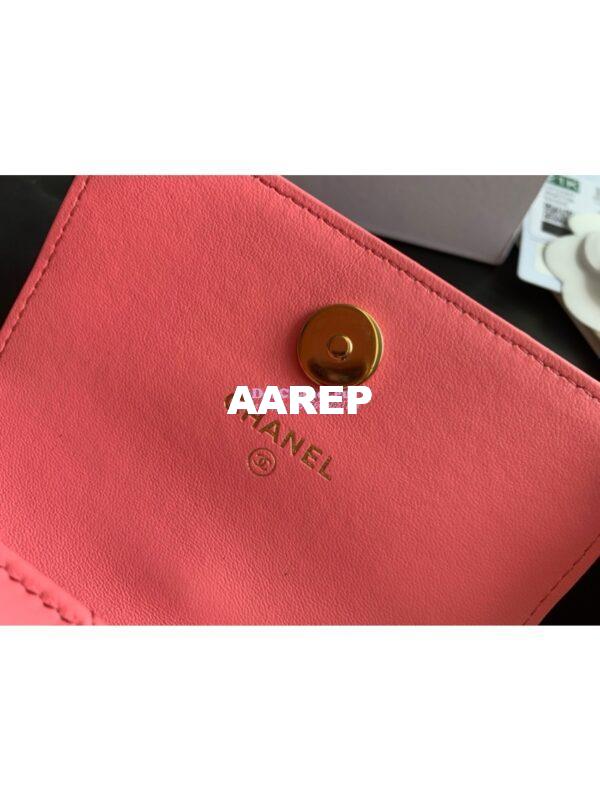 Replica Chanel Jewel Hook Card Holder AP2397 Pink 11