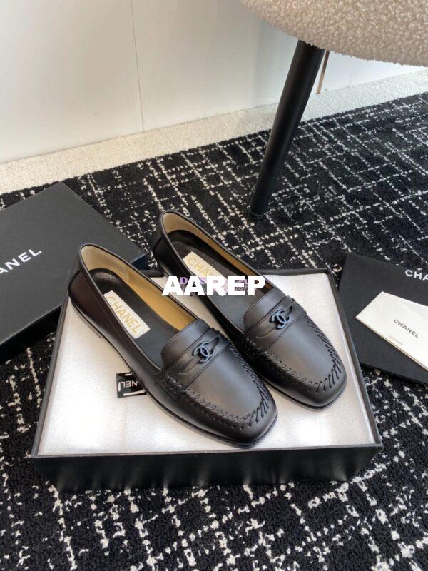 Replica Chanel Moccasins Calfskin G45409 4
