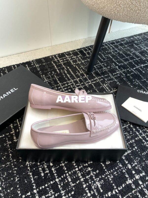 Replica Chanel Moccasins Patent Calfskin G45409 6