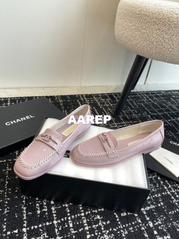 Replica Chanel Moccasins Patent Calfskin G45409 7