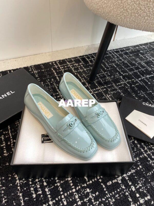 Replica Chanel Moccasins Patent Calfskin G45409 14