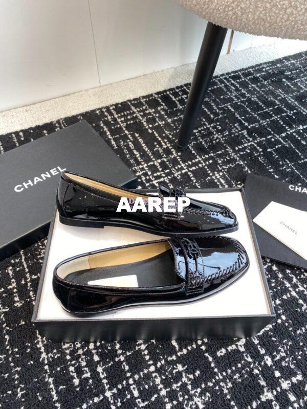 Replica Chanel Moccasins Patent Calfskin G45409 23