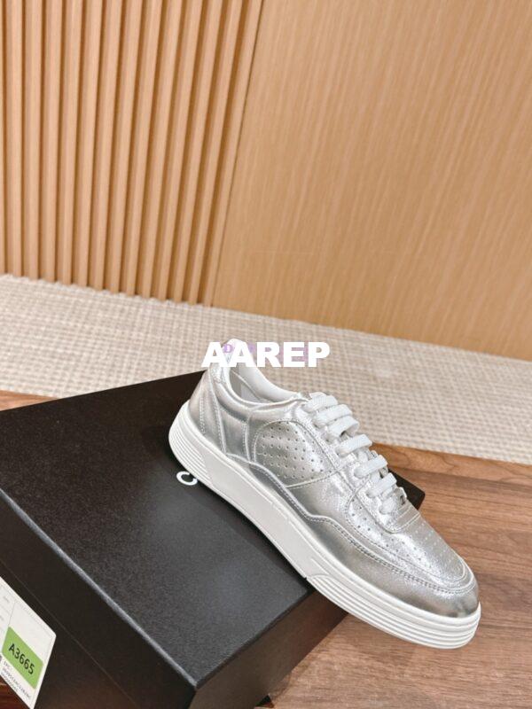 Replica Chanel Metallic Calfskin Trainer G45079 6