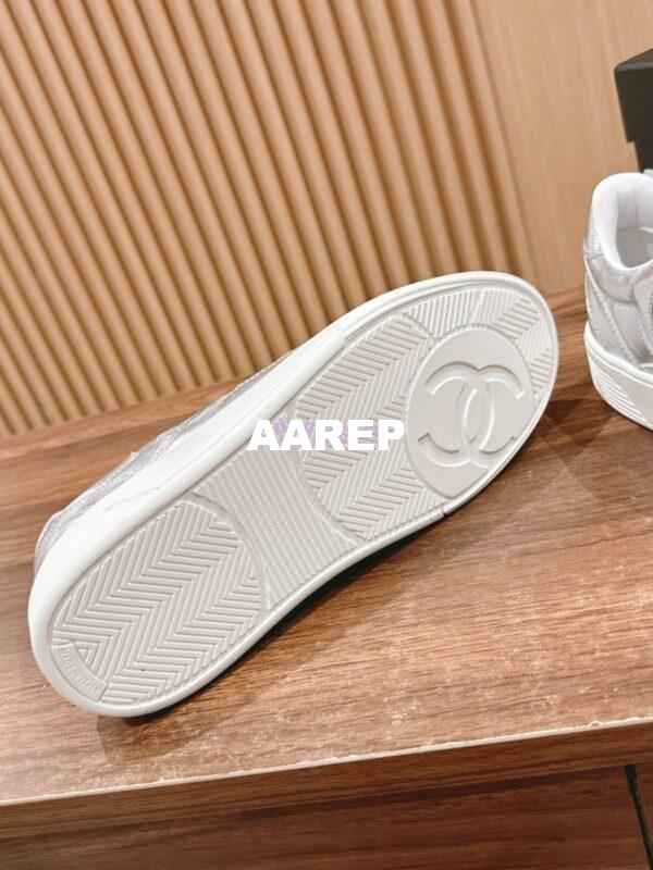 Replica Chanel Metallic Calfskin Trainer G45079 9