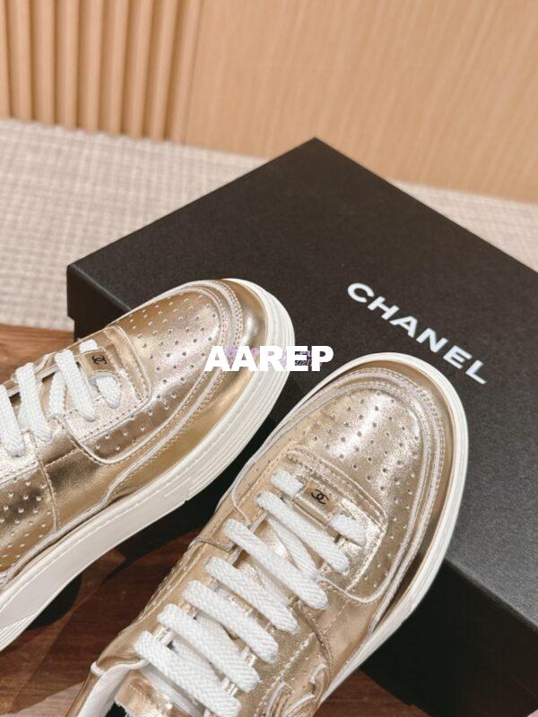 Replica Chanel Metallic Calfskin Trainer G45079 12
