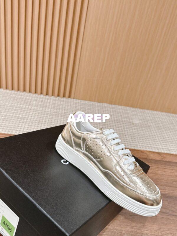 Replica Chanel Metallic Calfskin Trainer G45079 15