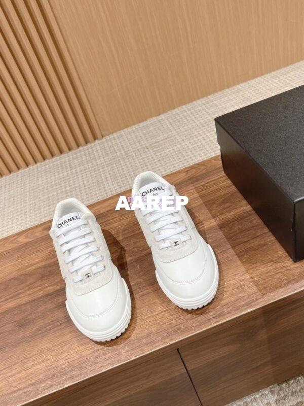 Replica Chanel 24C Trainers Suede and Calfskin G38740 4