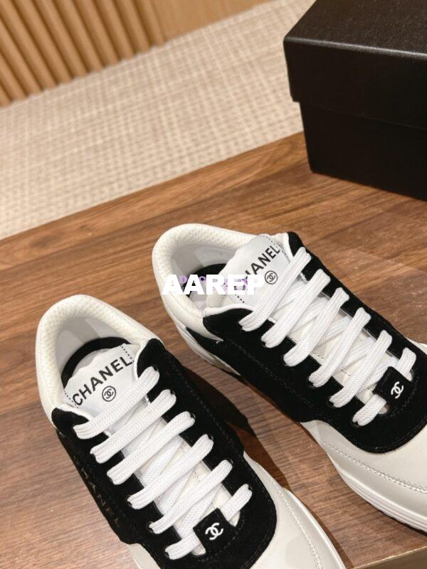 Replica Chanel 24C Trainers Suede and Calfskin G38740 16