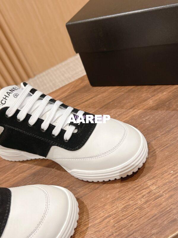 Replica Chanel 24C Trainers Suede and Calfskin G38740 18