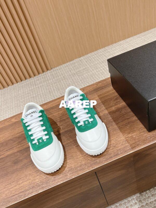 Replica Chanel 24C Trainers Suede and Calfskin G38740 20