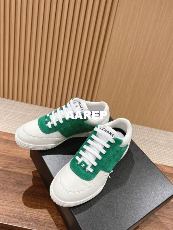 Replica Chanel 24C Trainers Suede and Calfskin G38740 21