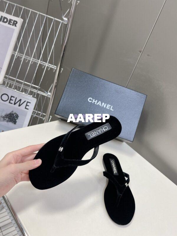 Replica Chanel 24C Thongs Sandals G45716 5