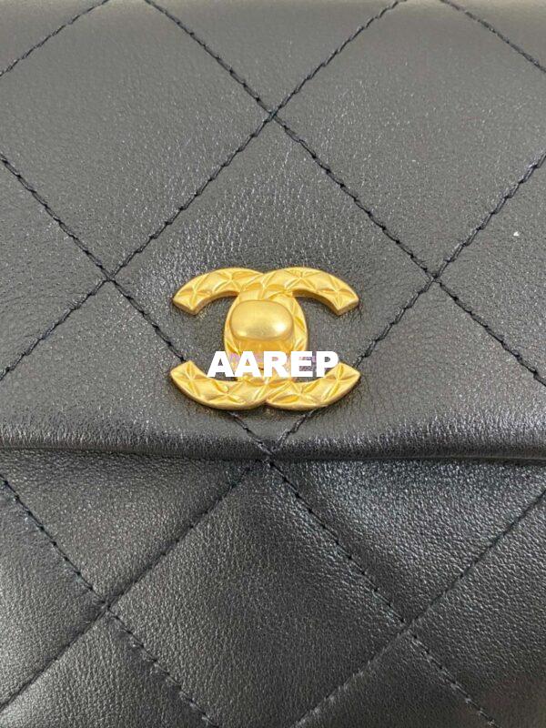 Replica Chanel Small Backpack in Calfskin AS4275 Black 8