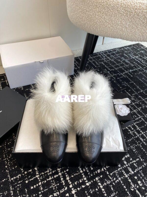 Replica Chanel Short Boots Lambskin & Shearling Lambskin G45177 3