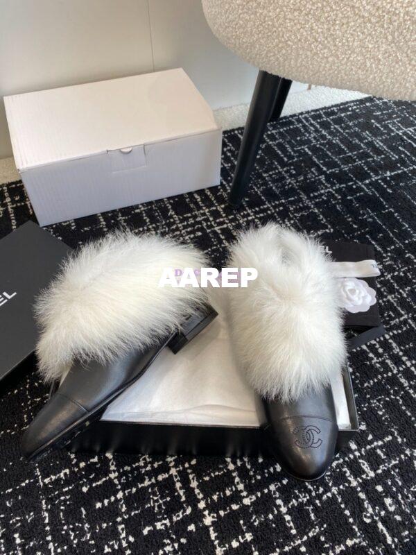 Replica Chanel Short Boots Lambskin & Shearling Lambskin G45177 6
